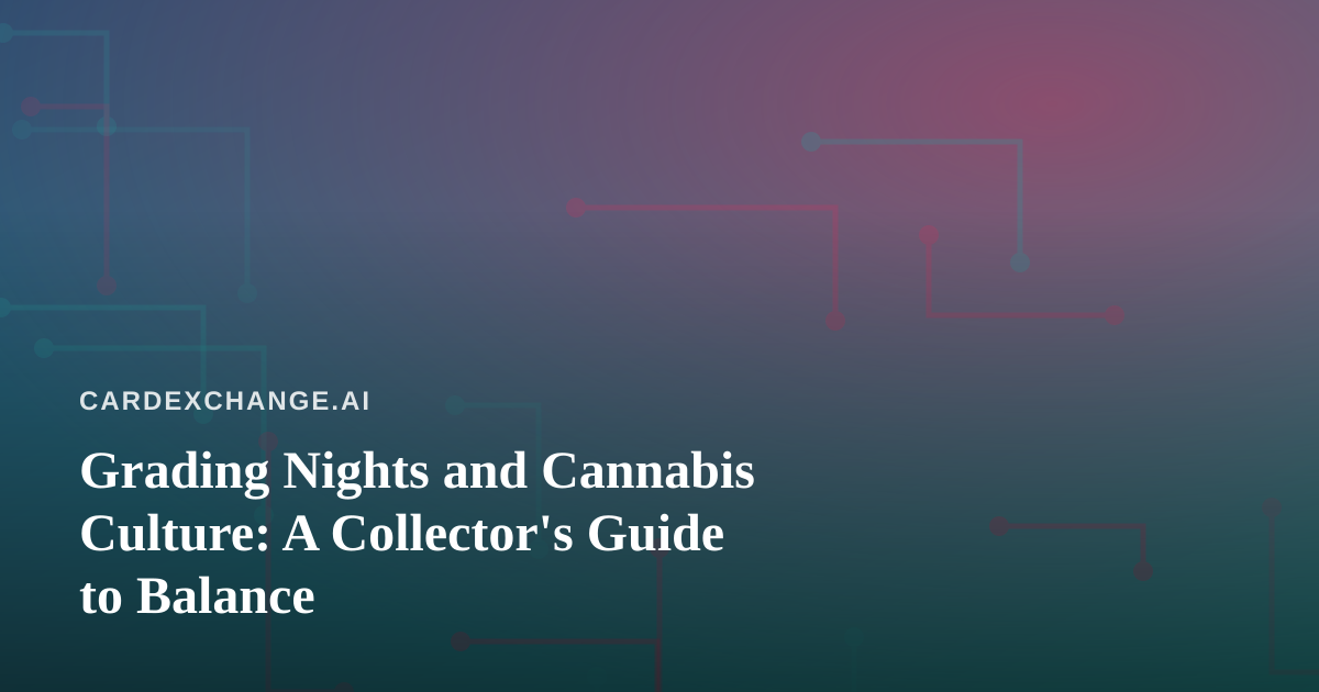 Grading Nights and Cannabis Culture: A Collector’s Guide to Balance